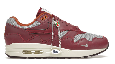 Patta x Nike Air Max "Rush Maroon"